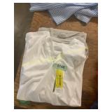 XL white shirt & XL Gray shirt
