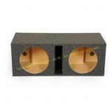 QPower QBASS 10" MDF Sub Enclosure, Charcoal