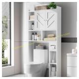 Complete? Toilet Storage Cabinet FreestandingWhite