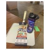 Nonstick pan and water bottle