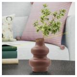 Drew Barrymore Ceramic Bubble Vase, 7" Ros