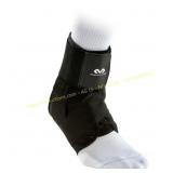 McDavid Sport Ankle Brace with Strap, S, Black