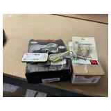 Lock set, charging cord, earrings, & Remotes