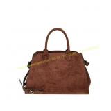 Time and Tru Sage Satchel Tote Bag, Chocolate