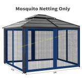 Crown shades Mosquito Netting 4-Panel 10x10