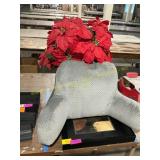 Pillow, picture, artificial plant