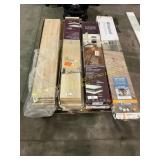 Pallet of assorted flooring