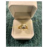 Vin. Size 8 Rose De France Amethyst 2.5ct Ring
