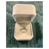 Size 7.5 (1.5ct) White Gold Engagement Ring