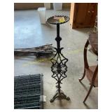 Metal candle stand