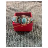 Vin. Turquoise Native American Bracelet