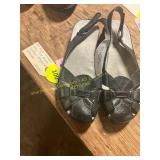 GH Bass Womens 9M Leather Slingback Sandals