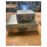 2ct Metal Suitcases