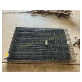 Metal pet crate