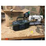 Vin. Sears Kenmore Sewing Machine, Stereo, Etc
