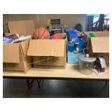 Books, Balls, Kitchen Ware, Etc