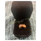 Ladies Size 6 Colored Alloy Ring