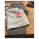 Lee Extreme Size 34x30 Pants , Stripe Polo