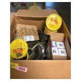 Tires, Fittings, Light Bulbs, Etc