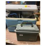 Cabelas Box, Coleman Cooler, Etc
