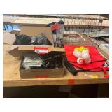 Feeder, Balls, Dish Set Up, Etc