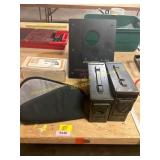Ammo + Gun Cases, Pistol Rest