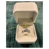 Size 8.5 White Gold 1.5ct Diamond Engagement Ring