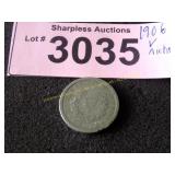 1906 V nickel