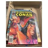 Flat of Vintage Comic Books