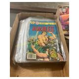 Flat of Vintage Hercules Comic Books
