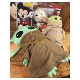 Mickey, Yoda, Jingle Plush