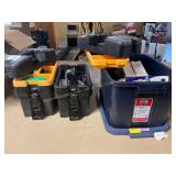 Bolts, Batteries, Saw, Etc