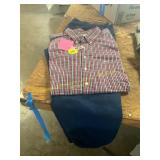 Wrangler 44x29 Jeans, 3XLT Plaid