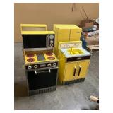 Vintage kids kitchen set