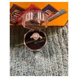 Ladies Size 5 Silver Teardrop Diamond Ring