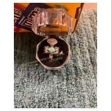 Vin. Size 6 Silver + Turquoise Thunderbird Ring