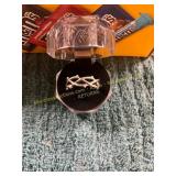 Men s Size 9.5 Crown of Thorns Silver Ring
