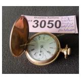 Antique Waltham gold filled hunting case watch