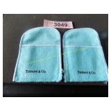 2 larger Tiffany jewelry cloth bags