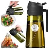 YARRAMATE 16oz Oil Sprayer 2-in-1 Dispenser