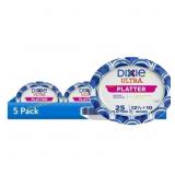 Dixie Ultra Platter 12.5"x10" Plates, 5 Pack