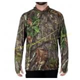Mossy Oak Men s Long Sleeve Performance Hoodie L