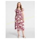 Size XXXLTime and Tru Women s Smocked Midi Dress
