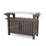 Keter Unity XL Outdoor Bar Cart w/ Storage