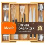 Lifewit Utensil Organizer for Kitchen Drawer