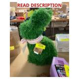 Easter rabbit grass decoration