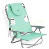 Ostrich Teal Folding Beach Chair (Adjustable)