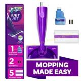 Swiffer WetJet with Refill, Unscented + 5 Pads