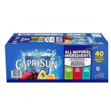 Capri Sun Variety Pack 6 fl oz pouches, 40 pk