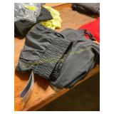 L black biker shorts & L black dress